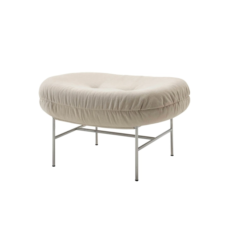 Pouf PERRON BUN Haven Ivoire KNOLL