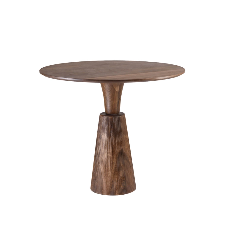 Table POINTE Ø 85 Noyer ZANAT