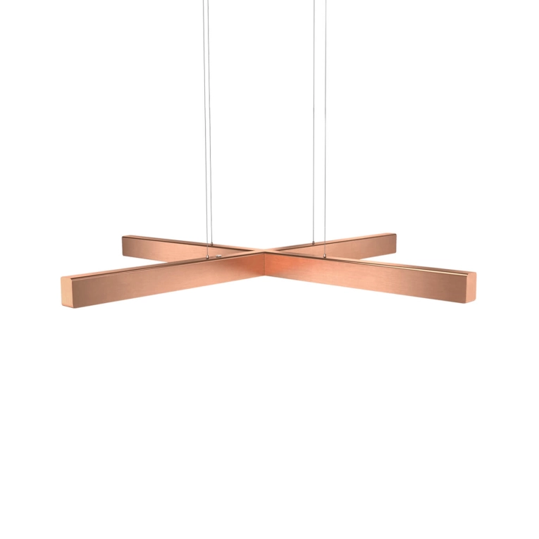 Suspension X-MODEL Cuivre Brossé ANOUR