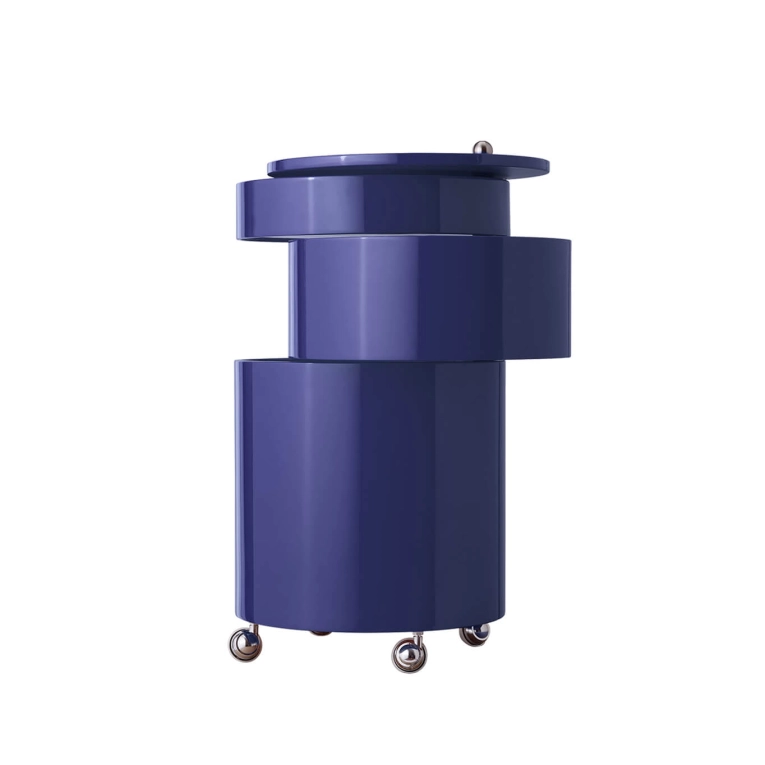 Meuble de rangement BARBOY Bleu Profond brillant VERPAN