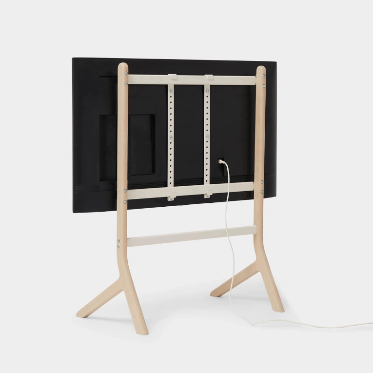 Meuble TV HOPPER Chêne Clair PEDESTAL
