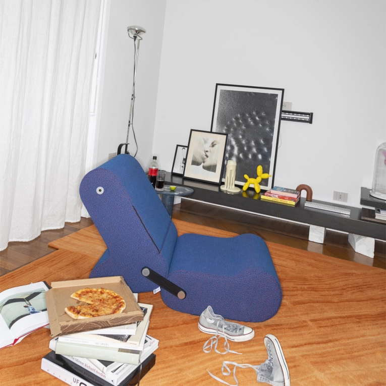 Fauteuil MULTICHAIR Bleu B-LINE