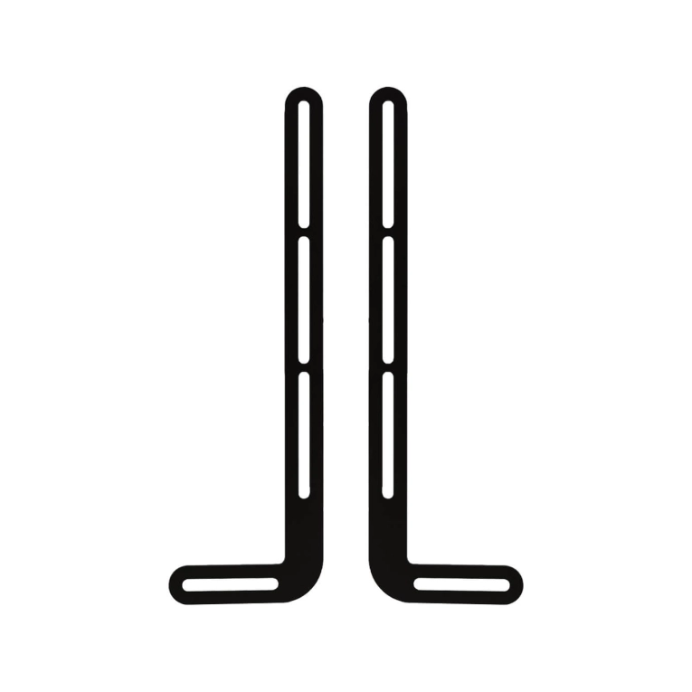 Set de support pour barre de son Charbon PEDESTAL
