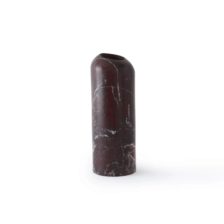 Vase Vase BOULDER TALL Marbre Brun TOM DIXON