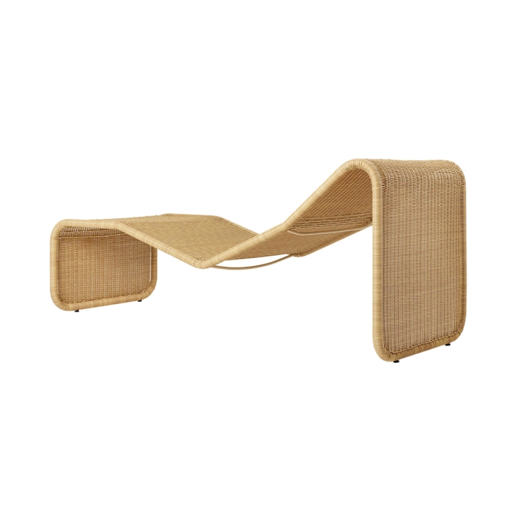 Bain de soleil, chaise longue et hamac P3S OUTDOOR GUBI