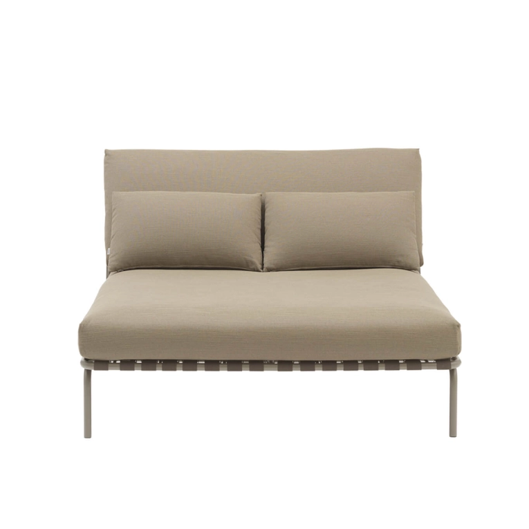 Bain de soleil, chaise longue et hamac SETTLE Weave 5/Taupe MUUTO