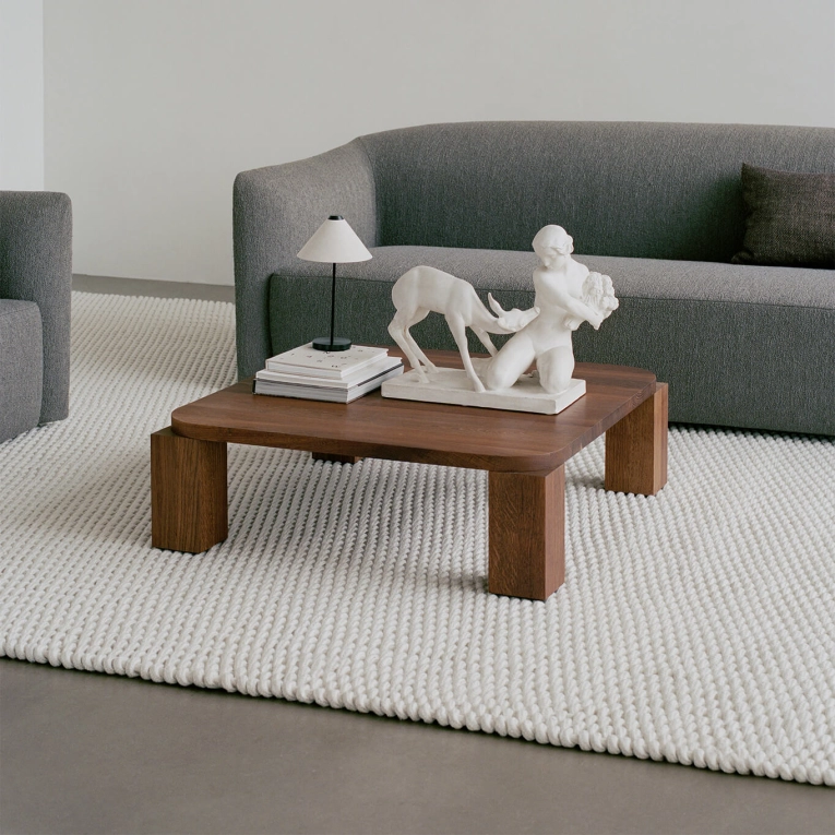 Tapis KNOT 200x300 Blanc cassé NEW WORKS