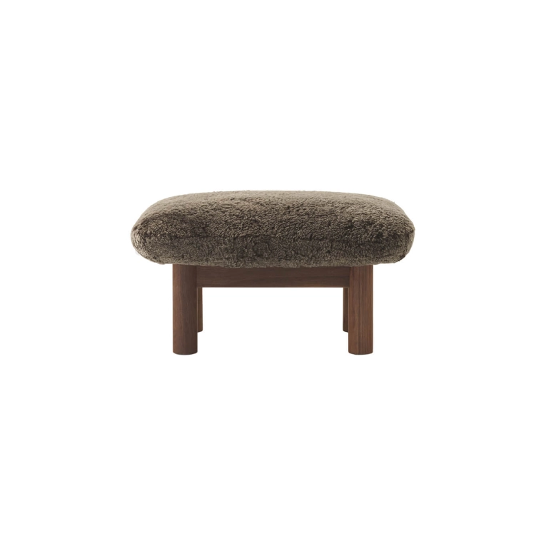 Pouf BRASILIA Noyer/ Sheepskin Root AUDO COPENHAGEN
