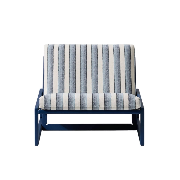 Fauteuil extérieur CARLOTTA Cobalt/Orosei Cielo CASSINA