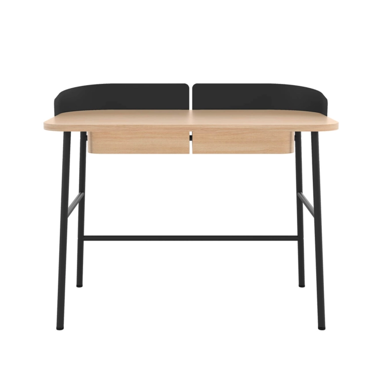 Bureau VICTOR Chêne/ Gris ardoise HARTO