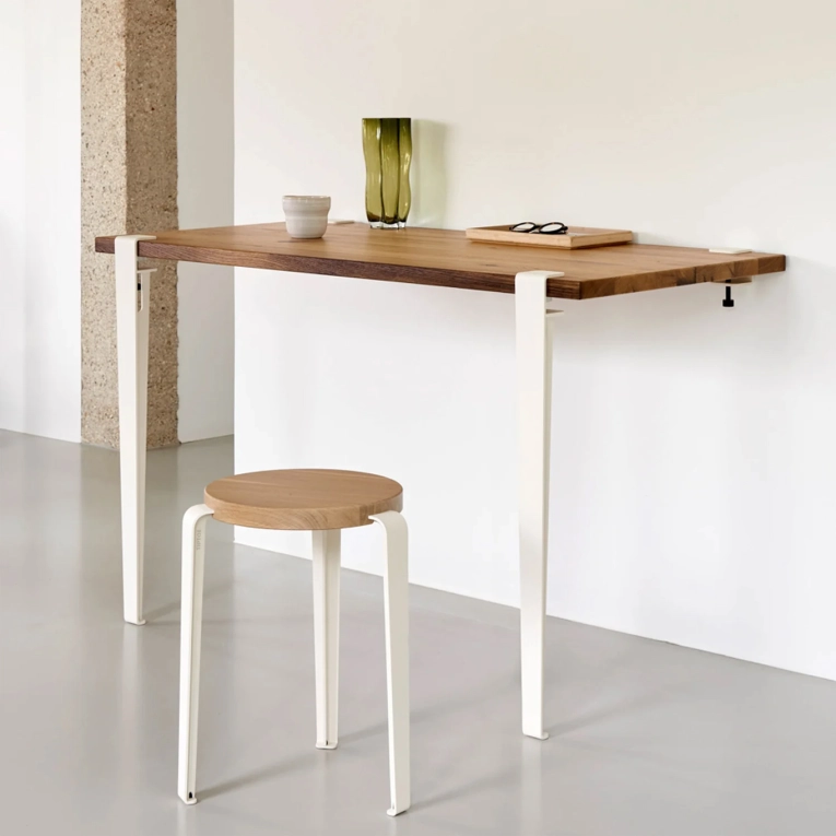 Tabouret LOU Chêne/Blanc Crème TIPTOE