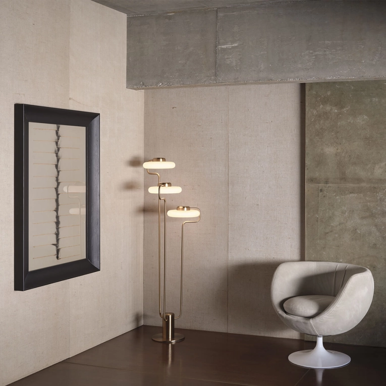 Lampadaire TRATTO FLOOR Laiton KDLN