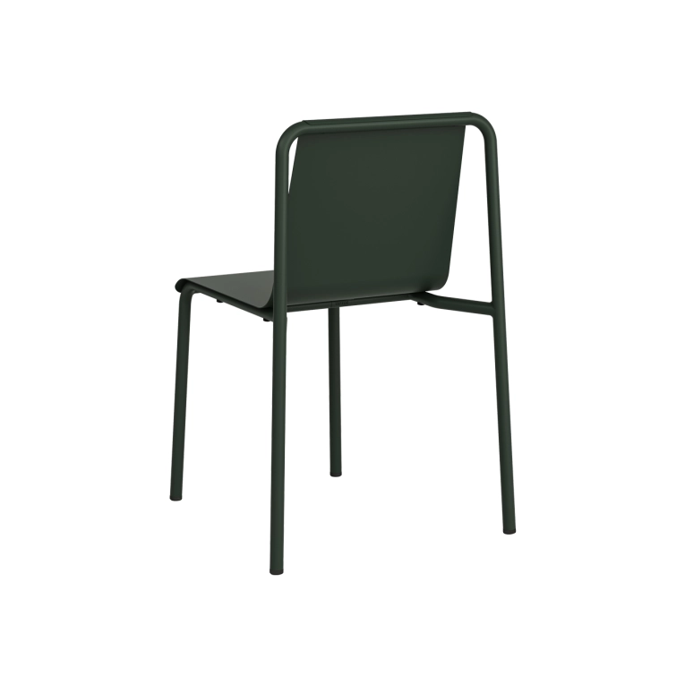 Chaise extérieure PANORAMA Vert Forêt TIPTOE