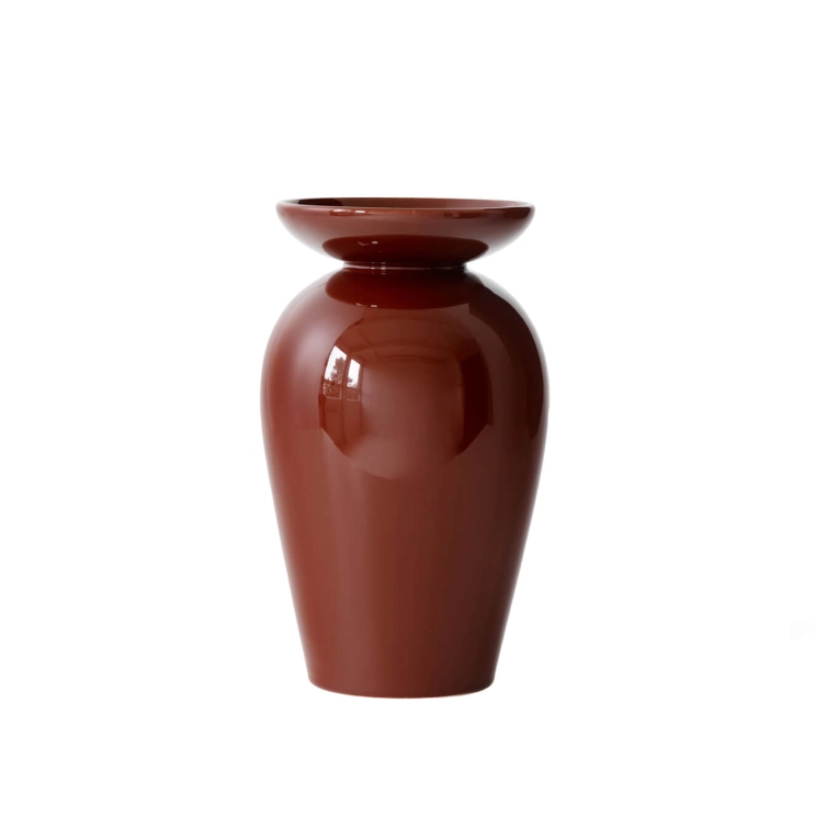Vase MOMENTO JH47 Rouge brun AND TRADITION