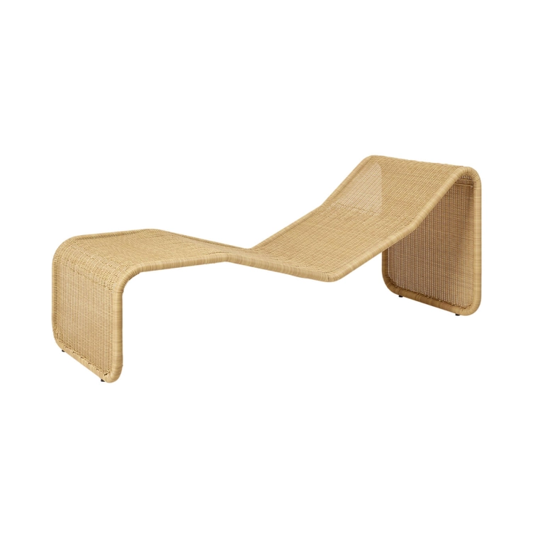 Bain de soleil, chaise longue et hamac P3S OUTDOOR GUBI