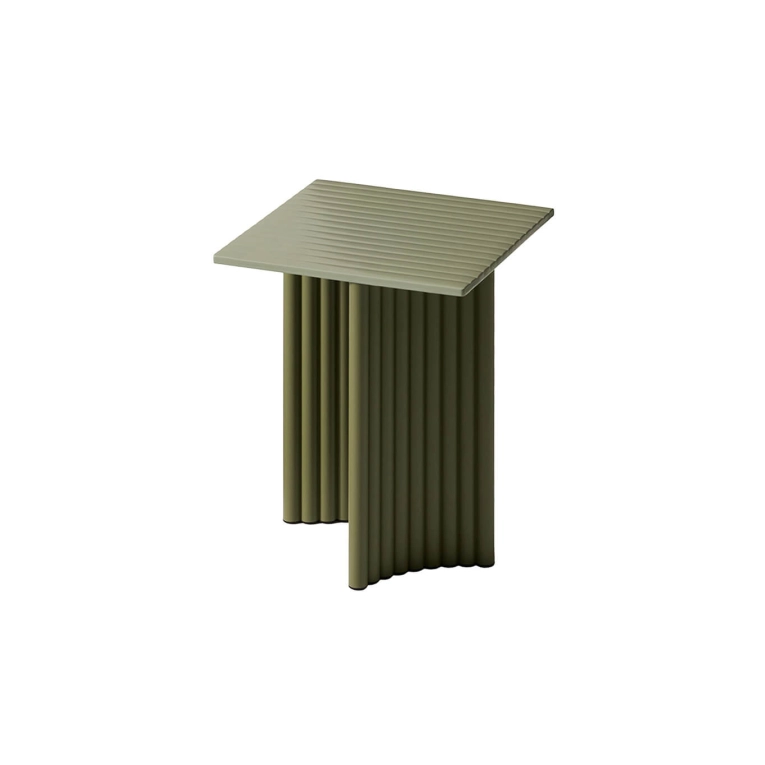 Table basse extérieure VIDALENTA  37x37 Vert Mousse CASSINA