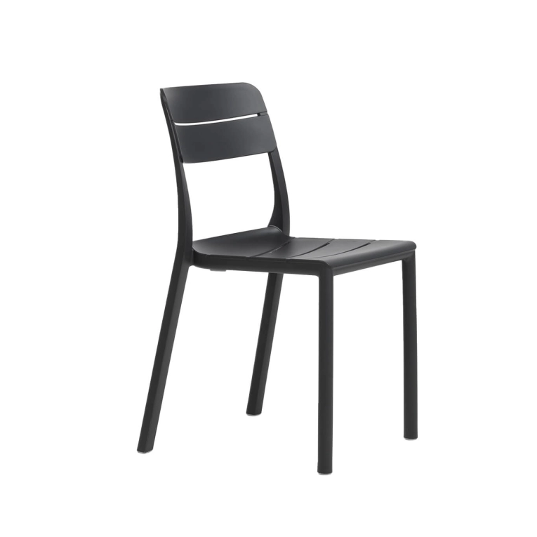 Chaise extérieure CASSIA BISTROT Anthracite NARDI