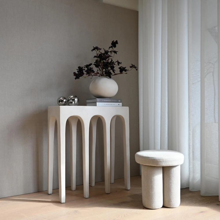 Console BOW béton fibré  bouleau 101 COPENHAGEN