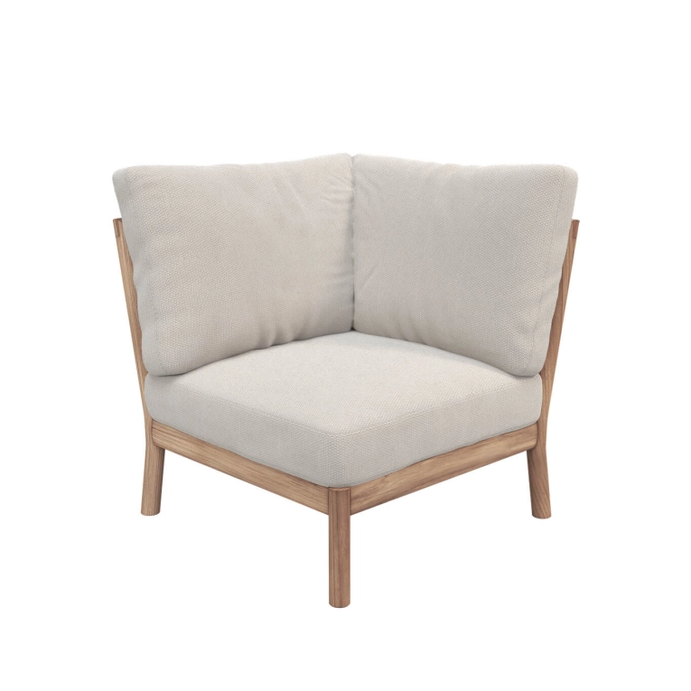Canapé extérieur TRADITION module d'angle Sable clair FRITZ HANSEN
