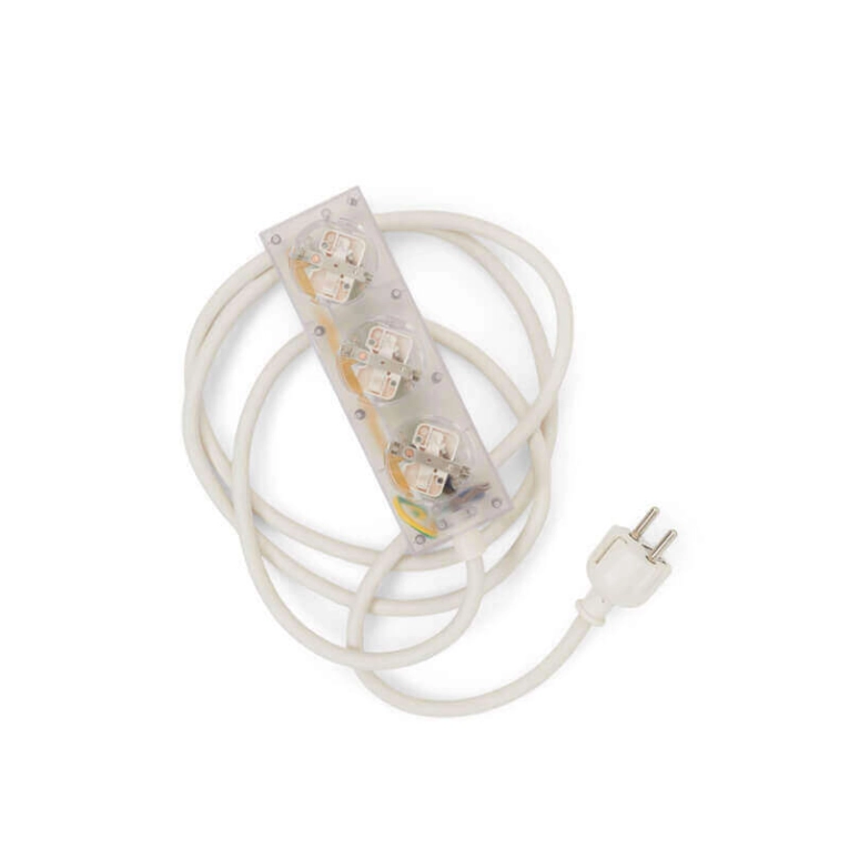 Accessoire luminaire Multiprise POWER BAR 5 m Transparent PEDESTAL