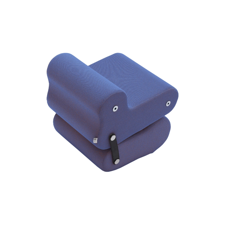 Fauteuil MULTICHAIR Bleu B-LINE