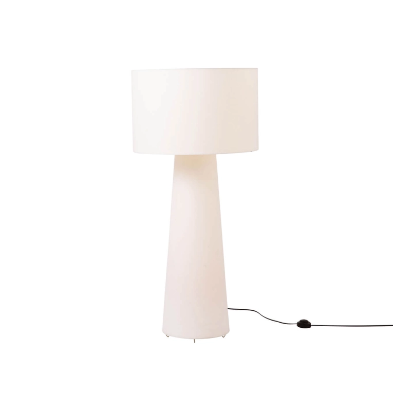 Lampadaire BIG SHADOW H 116 Blanc CAPPELLINI