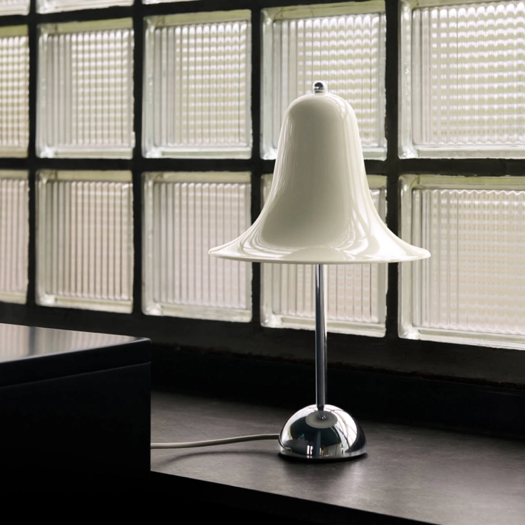 Lampe à poser PANTOP Ø 23 Blanc Crème VERPAN