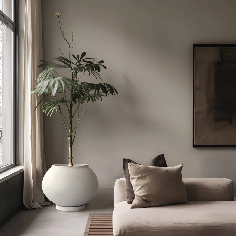 Pot et jardinière SUNAO FAT HEXA Bouleau 101 COPENHAGEN