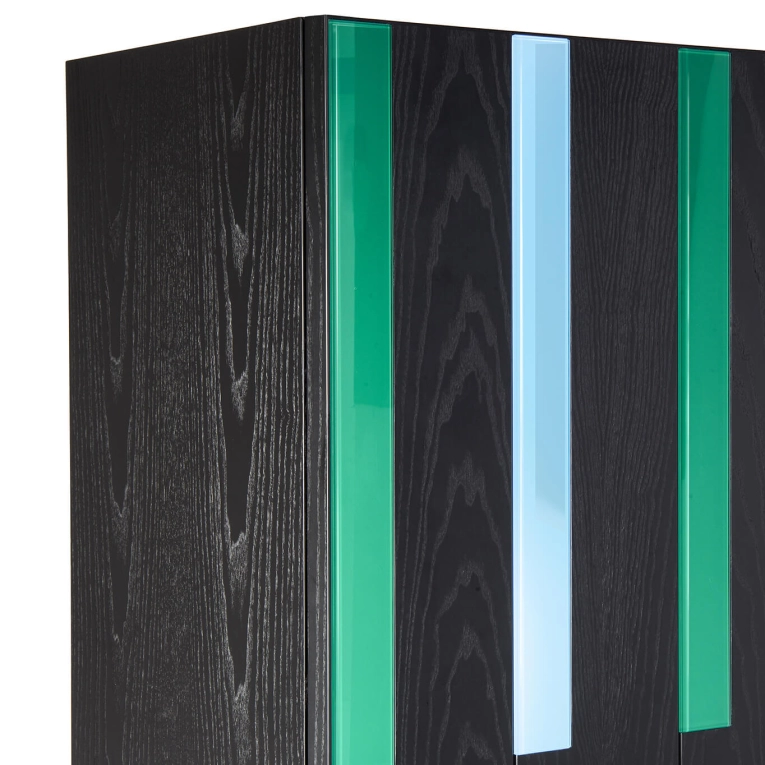 Storage Unit RIGA-RIGA Cupboard Black ZANOTTA