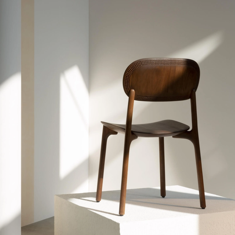 Dining Chair UNNA reshma III Walnut ZANAT
