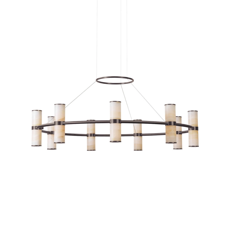 Suspension PARS CHANDELIER Laiton Bruni ANOUR