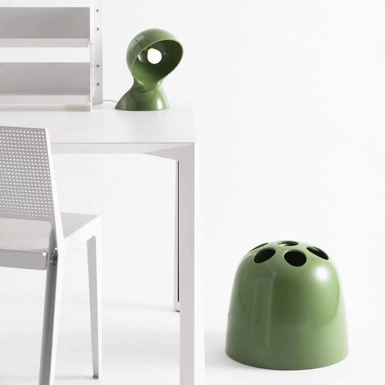 Petit rangement Porte-parapluie DEDALO Vert ARTEMIDE