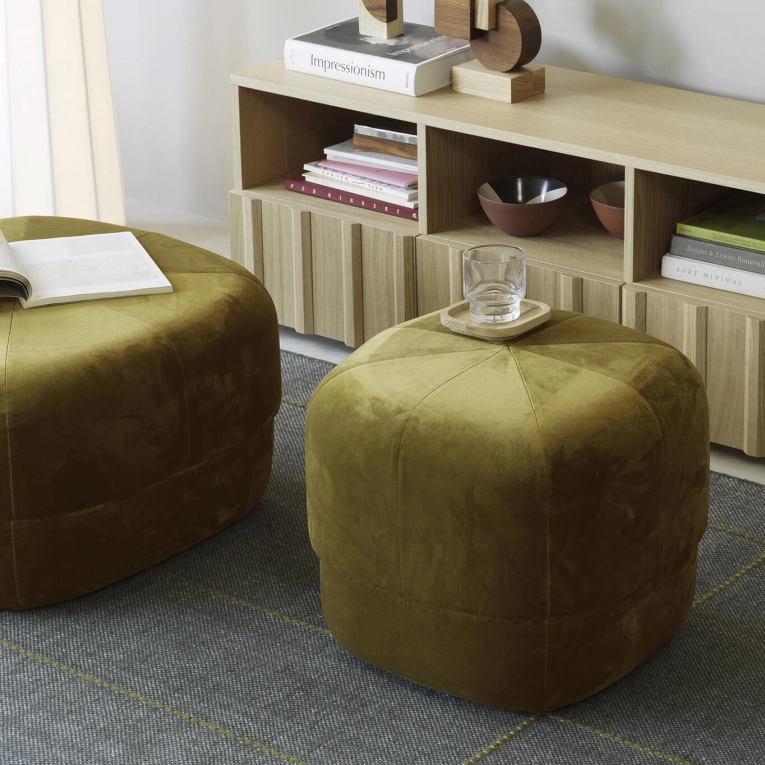 Pouf CIRCUS Small Velours Mousse NORMANN COPENHAGEN