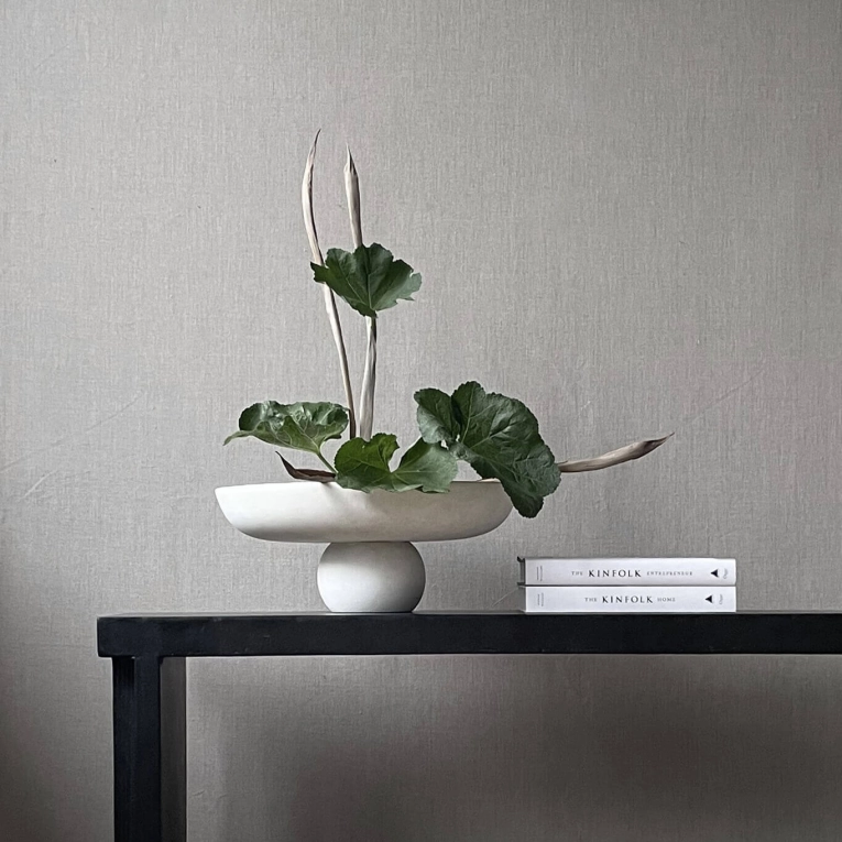 Centre de table & corbeille BABURU BOWL big Blanc os 101 COPENHAGEN