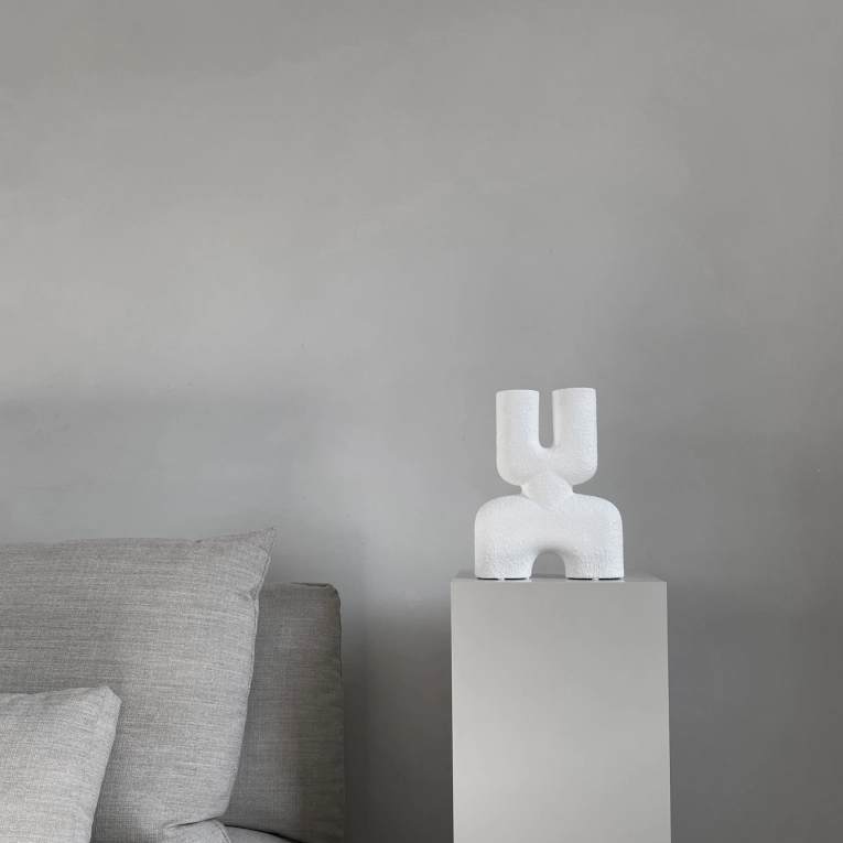 Vase COBRA DOUBLE mini Blanc os 101 COPENHAGEN