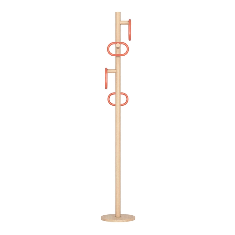 Porte-manteau FERNAND Corail Epicé HARTO