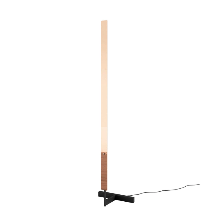 Lampadaire F-MODEL Cuivre Poli ANOUR