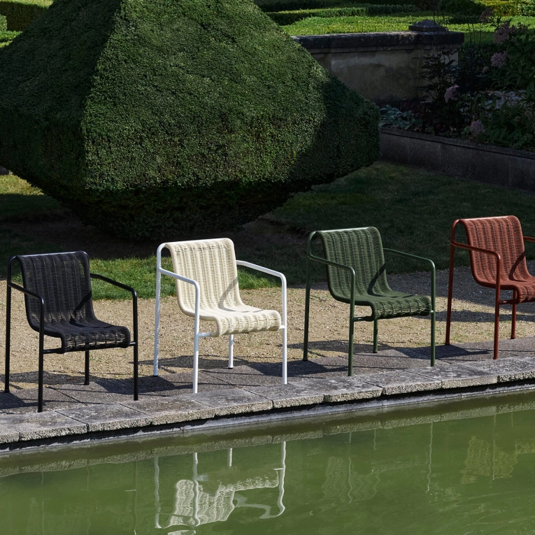 Chaise extérieur Chaise PALISSADE CORD Anthracite HAY