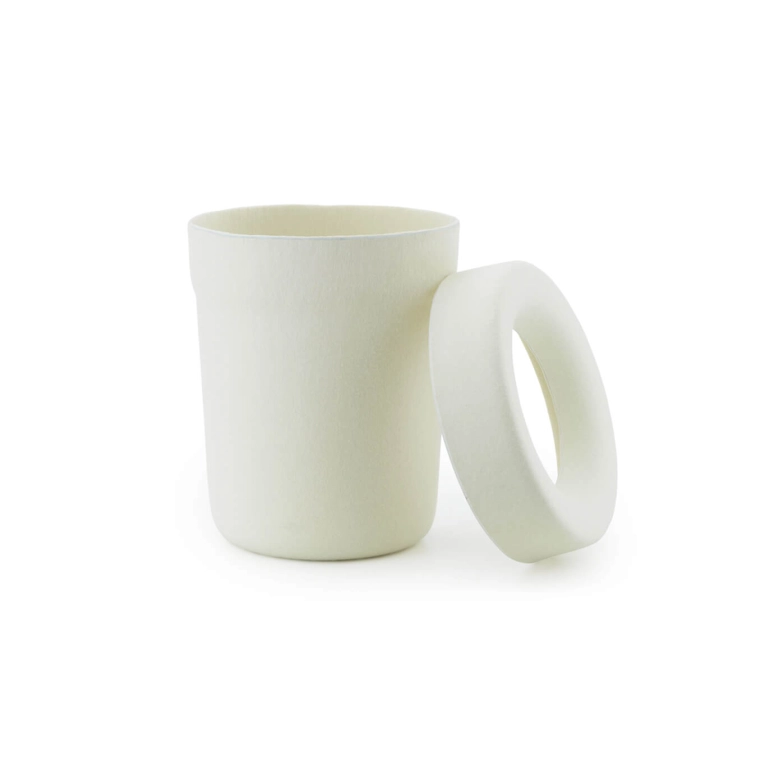 Poubelle HIDE Blanc NORMANN COPENHAGEN