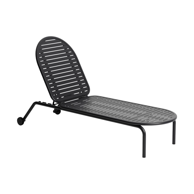 Bain de soleil, chaise longue et hamac WEEK-END Bain de soleil Noir PETITE FRITURE
