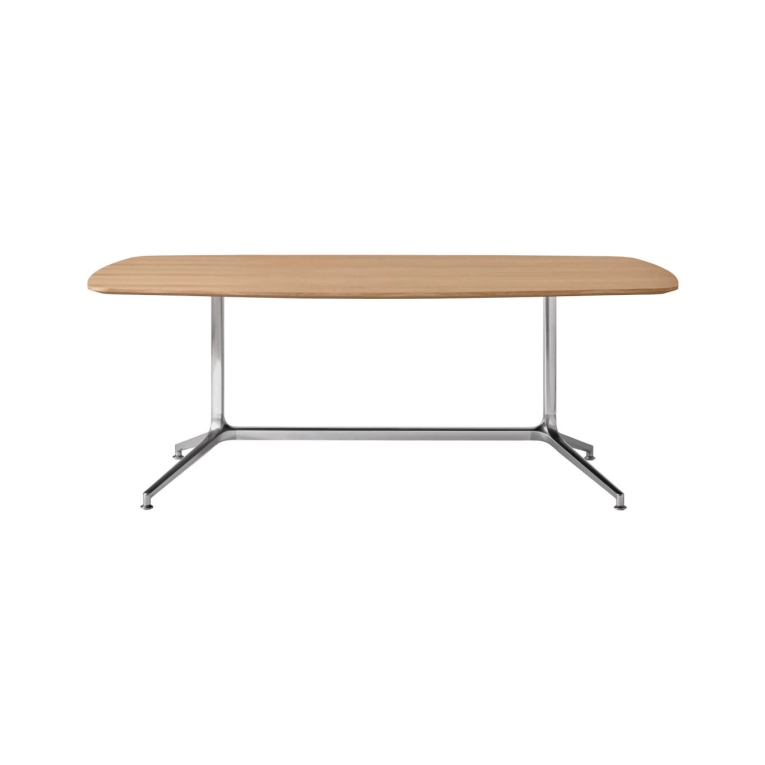 Table entreprise SWIVEL TABLE 436 Small Chêne clair VIPP