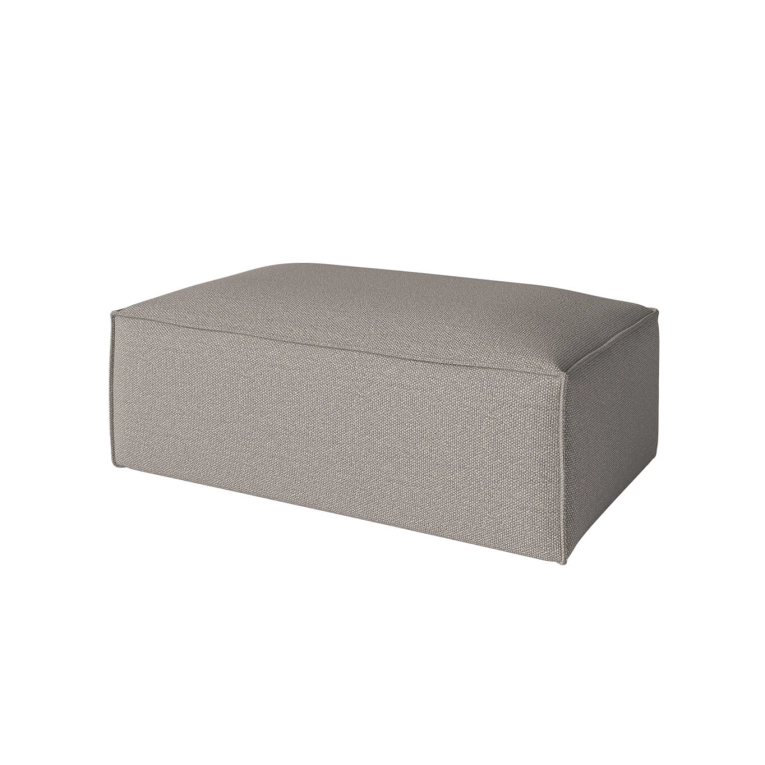 Pouf COSIMA 123x75 Monza Grey-white BOLIA