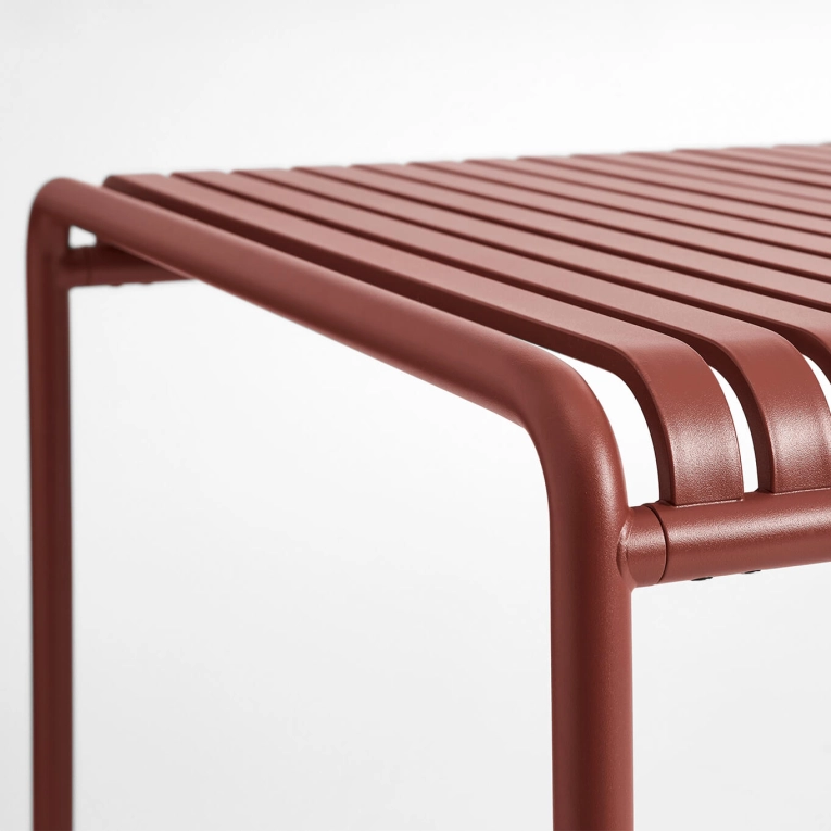Table extérieure PALISSADE L 220 Rouge fer HAY