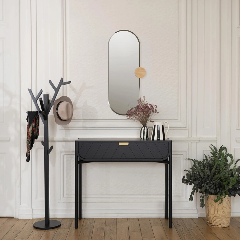 Miroir SONIA Verre/ chêne HARTO