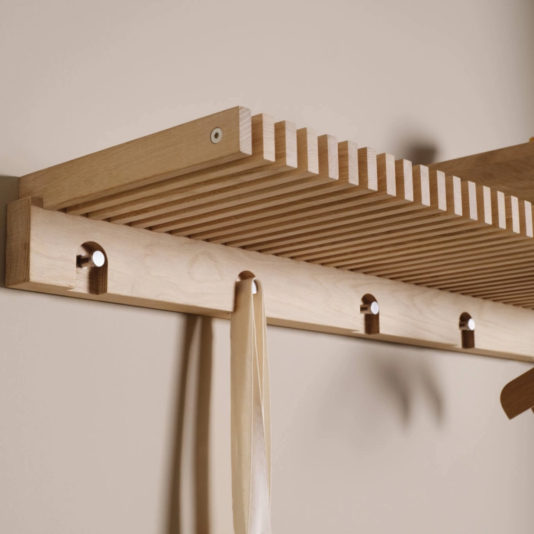 Porte-manteau CUTTER L 120 Chêne FRITZ HANSEN