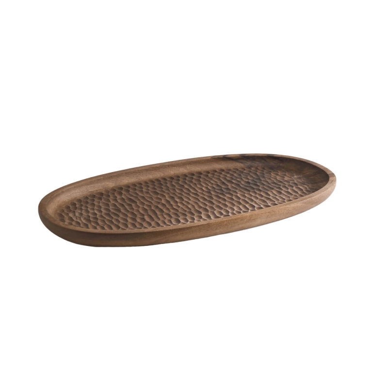 Plateau, plat TOUCH large Noyer ZANAT