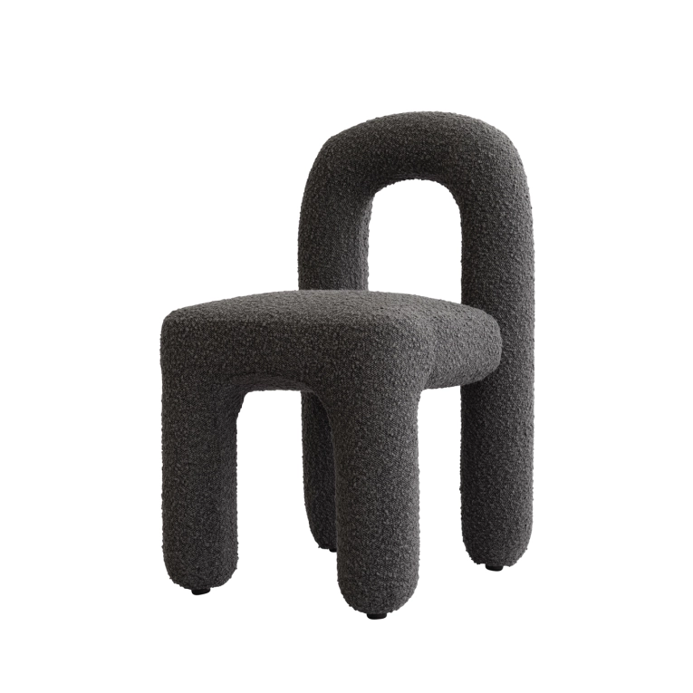 Chaise DAÏKU Taupe foncé 101 COPENHAGEN
