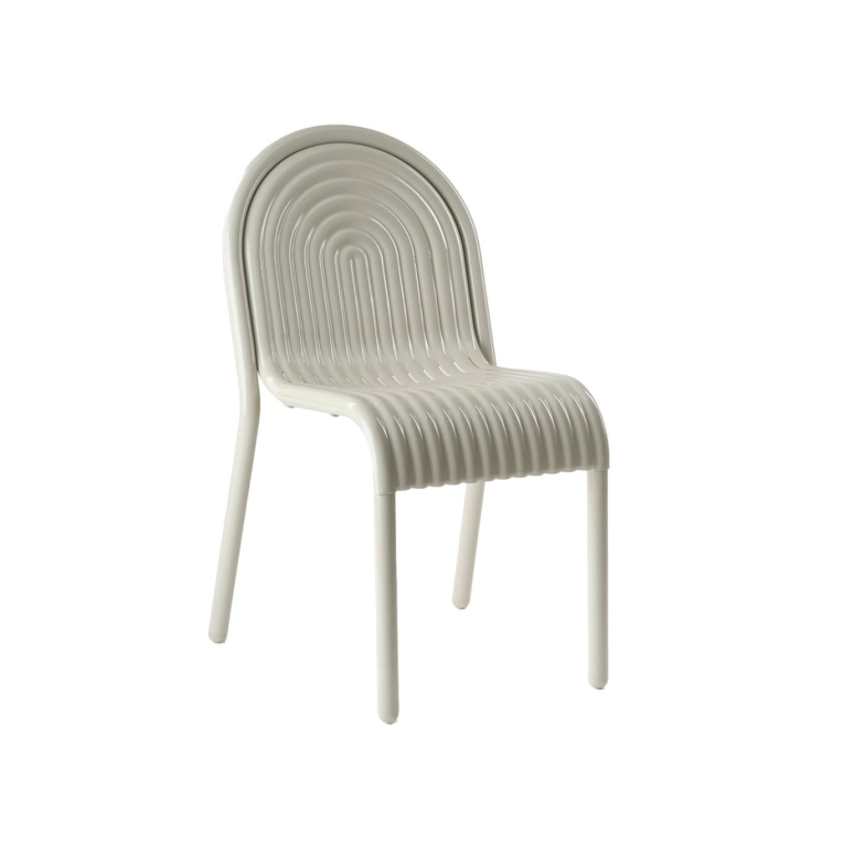 Chaise extérieure Groove Side Mastic TOM DIXON