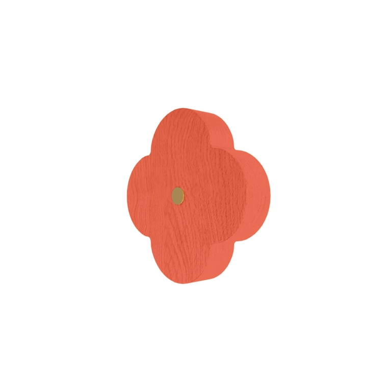 Patère Design ANDRÉE S Frêne Corail Epicé HARTO