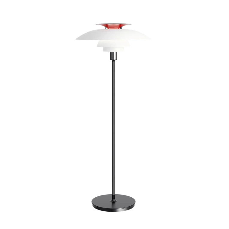 Lampadaire PH 80 Chrome LOUIS POULSEN
